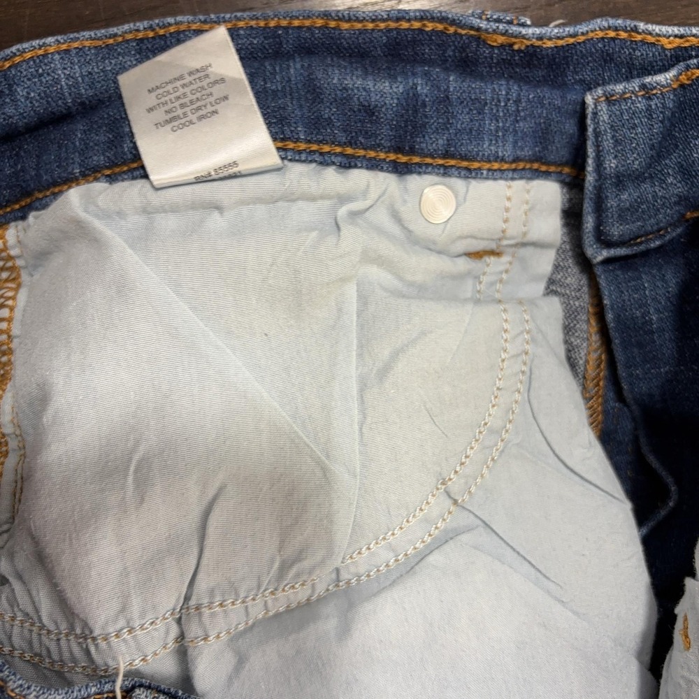 Pistola Distressed Cut-Off Denim Shorts Womens 30 Blue Jorts 2.5" Rodeo Country - Picture 12 of 12